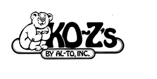 KO-Z'S BY AL-TO, INC. logo
