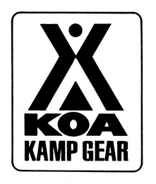 KOA KAMP GEAR logo