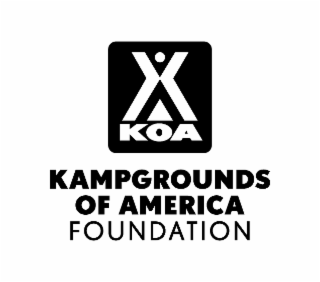 KOA KAMPGROUNDS OF AMERICA FOUNDATION logo