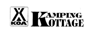 KOA KAMPING KOTTAGE logo
