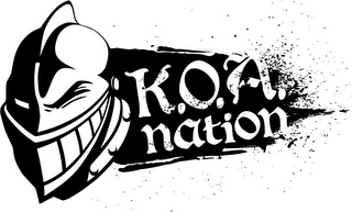 K.O.A. NATION logo