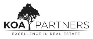KOA PARTNERS EXCELLENCE IN REAL ESTATE logo