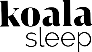 KOALA SLEEP logo