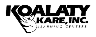 KOALATY KARE, INC. LEARNING CENTERS logo