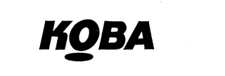 KOBA logo
