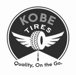 KOBE TIRES QUALITY, ON THE GO. logo