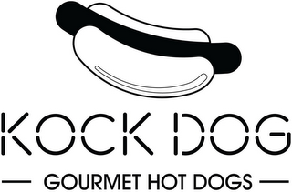 KOCK DOG GOURMET HOT DOGS logo