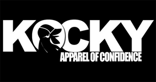 KOCKY APPAREL OF CONFIDENCE logo