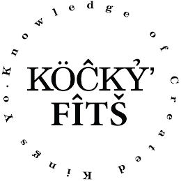 KOCKY FITS KNOWLEDGE OF CREATED KINGS YO. logo