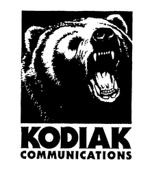 KODIAK COMMUNICATIONS logo