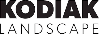 KODIAK  L A N D S C A P E logo