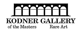KODNER GALLERY OF THE MASTERS RARE ART logo