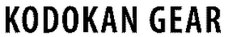 KODOKAN GEAR logo