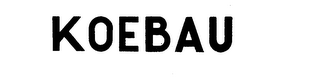 KOEBAU logo