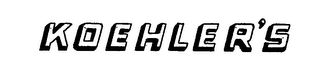 KOEHLER'S logo