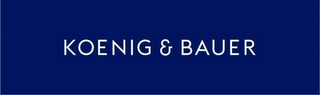 KOENIG & BAUER logo