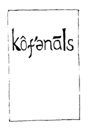 KOFENALS logo