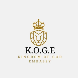 K.O.G.E KINGDOM OF GOD EMBASSY logo