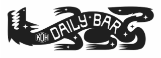 KOH DAILY BAR logo