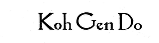 KOH GEN DO logo