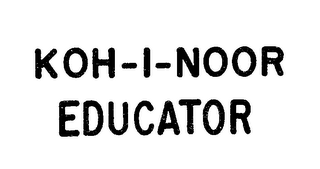 KOH-I-NOOR EDUCATOR logo