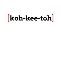 [KOH-KEE-TOH] logo