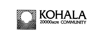 KOHALA 20000ACRE COMMUNITY logo