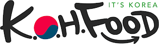 K.O.H.FOOD IT'S KOREA logo