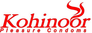 KOHINOOR P L E A S U R E  C O N D O M S logo
