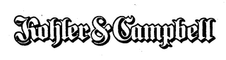 KOHLER & CAMPBELL logo