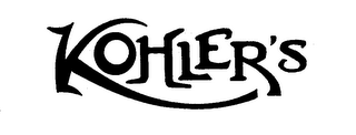 KOHLER'S logo