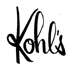 KOHL'S logo