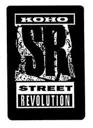 KOHO SR STREET REVOLUTION logo