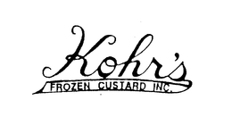 KOHR'S FROZEN CUSTARD INC. logo