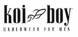KOI BOY UNDERWEAR FOR MEN logo