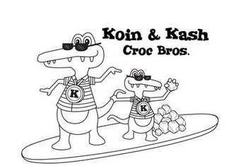 KOIN & KASH CROC BROS. K K logo