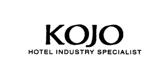 KOJO HOTEL INDUSTRY SPECIALIST logo