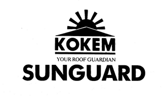 KOKEM YOUR ROOF GUARDIAN SUNGUARD logo