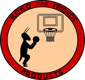 KOKO AND FRIENDS PRODUCTS logo