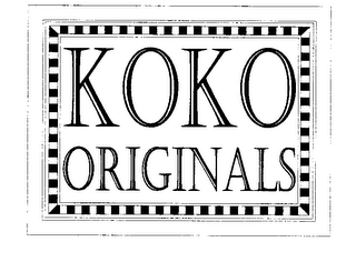 KOKO ORIGINALS logo