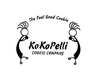KOKOPELLI COOKIE COMPANY THE FEEL GOOD COOKIE logo