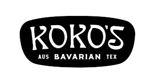 KOKO'S AUS BAVARIAN TEX logo