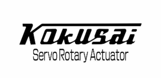 KOKUSAI SERVO ROTARY ACTUATOR logo
