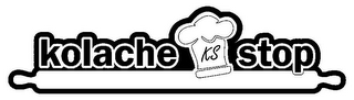 KOLACHE KS STOP logo