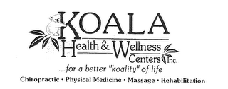 KOLALA HEALTH & WELLNESS CENTER logo
