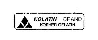 KOLATIN BRAND KOSHER GELATIN logo
