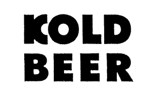 KOLD BEER logo
