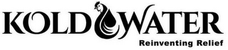 KOLD WATER REINVENTING RELIEF logo