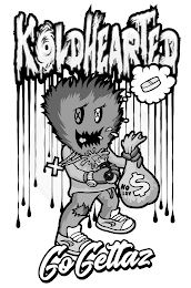KOLDHEARTED GOGETTAZ NO LUV logo