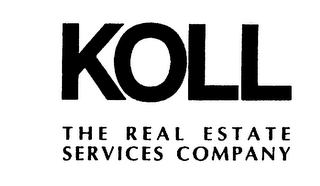 KOLL THE REAL ESTATE SERVICES COMPANY logo